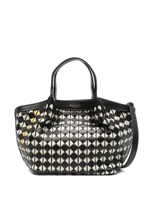 mini Secret mosaico tote bag by SERAPIAN