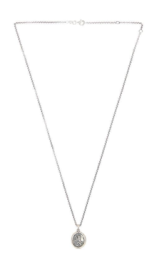 Serge de Nimes Courage Necklace in Metallic Silver by SERGE DE NIMES