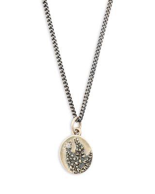 Men's Pav&eacute; Heather Pendant Necklace by SERGE DENIMES
