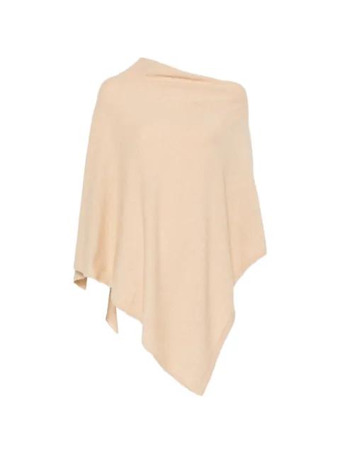 asymmetric-neck poncho by SERGIO MORETTI FIRENZE