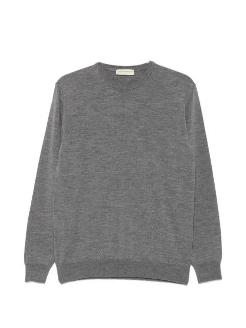 crew neck ribbed-trim sweater by SERGIO MORETTI FIRENZE