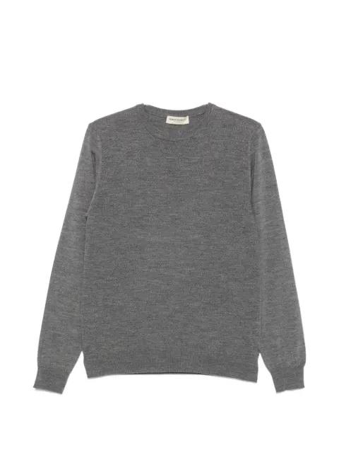 long-sleeve crew neck sweater by SERGIO MORETTI FIRENZE