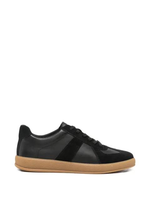 panelled leather sneakers by SERGIO MORETTI FIRENZE