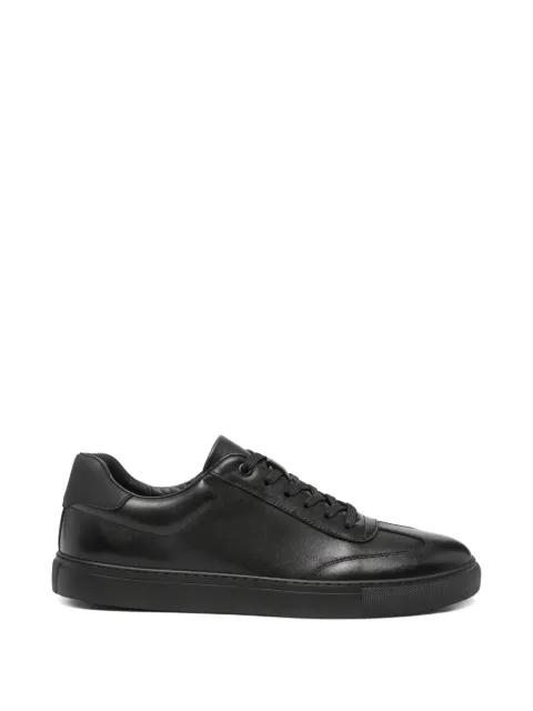panelled leather sneakers by SERGIO MORETTI FIRENZE