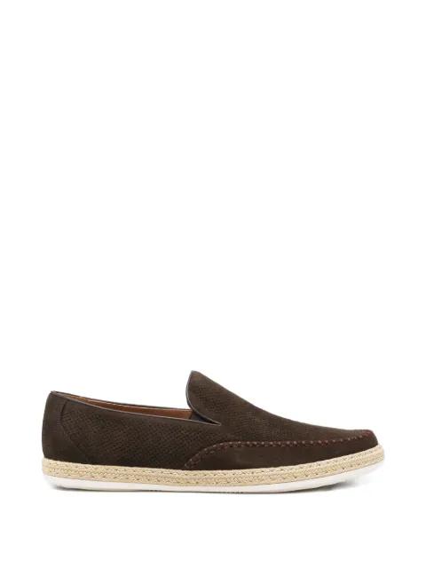 perforated-suede loafers by SERGIO MORETTI FIRENZE