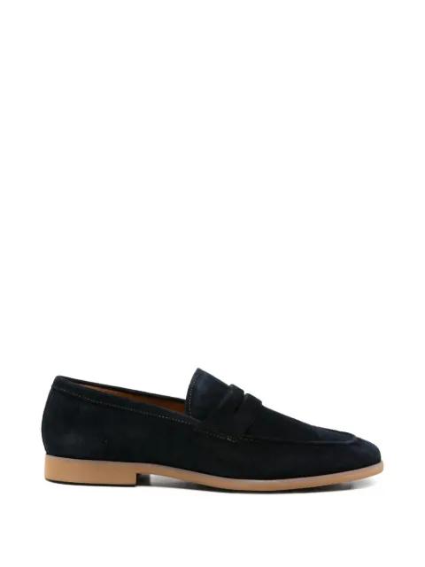 suede penny slot loafers by SERGIO MORETTI FIRENZE