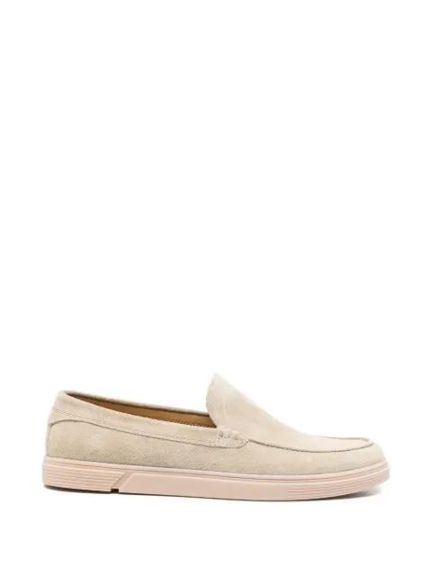 suede slip-on loafers by SERGIO MORETTI FIRENZE