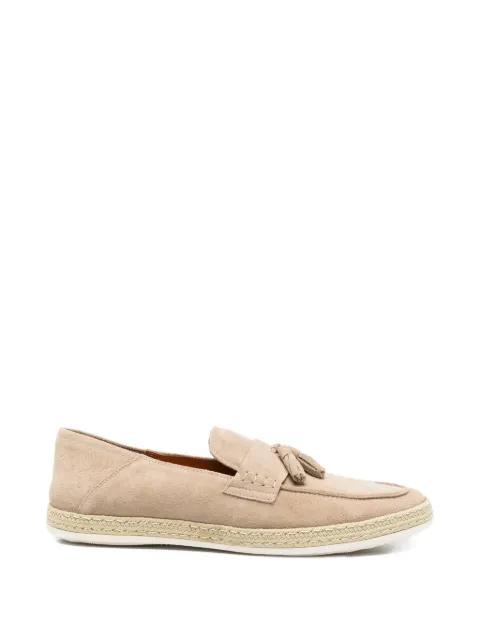 tassel-detail braided-trim espadrilles by SERGIO MORETTI FIRENZE