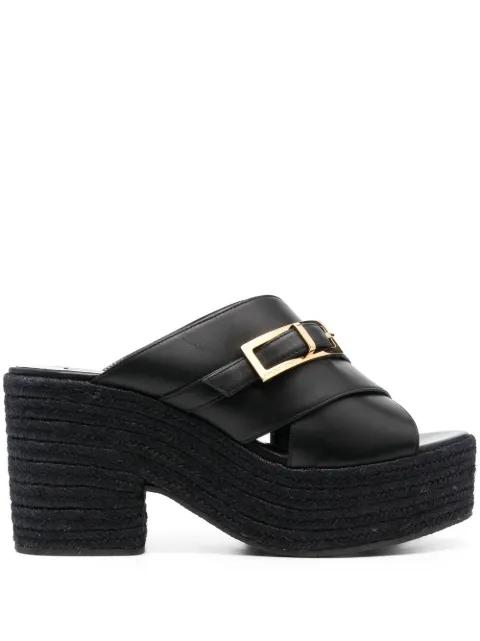 Nora 90mm block-heel sandals by SERGIO ROSSI