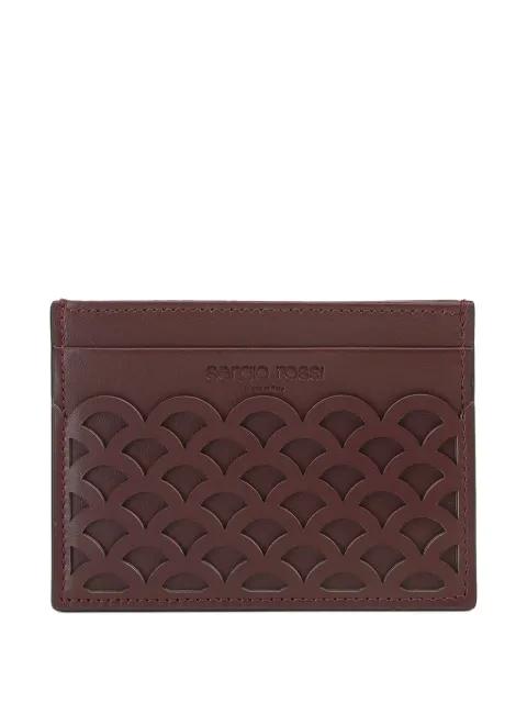 Sr Mermaid leather cardholder by SERGIO ROSSI