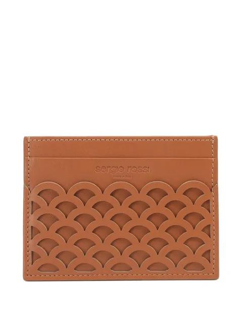 Sr Mermaid leather cardholder by SERGIO ROSSI