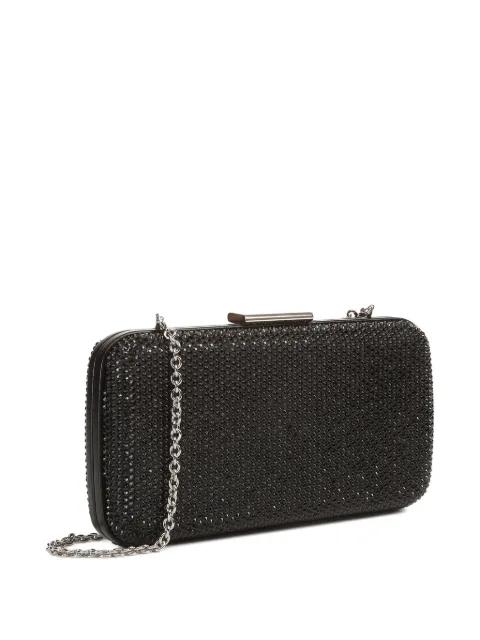 crystal-embellished clutch bag by SERGIO ROSSI