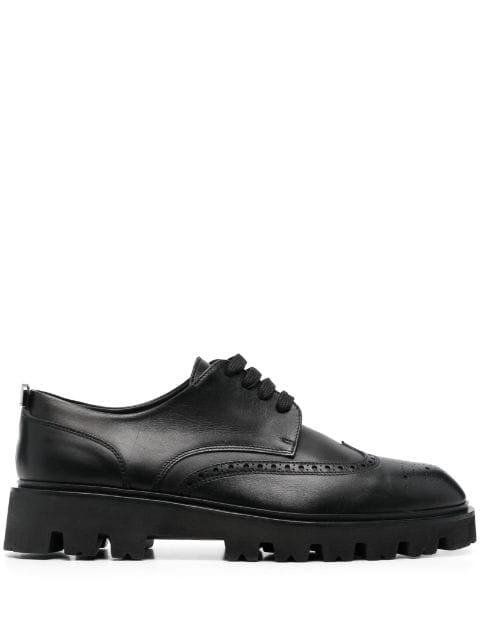 perforated leather brogues by SERGIO ROSSI