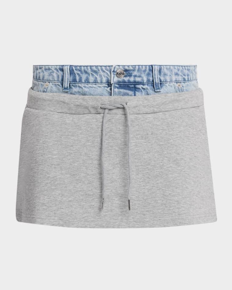 Bertha Layered Mini Skirt by SEROYA