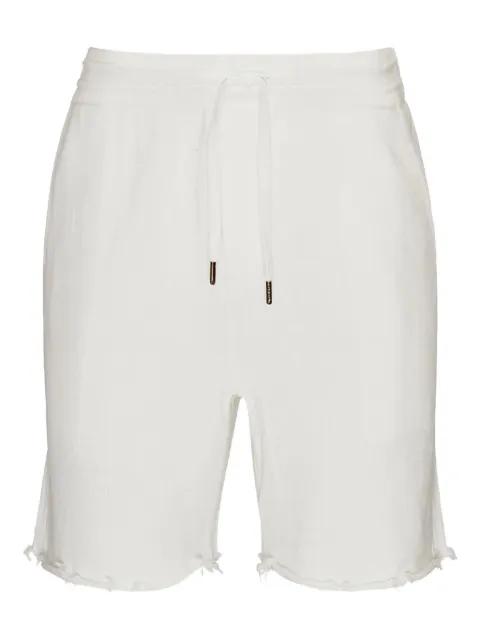 Chris frayed-hem shorts by SEROYA