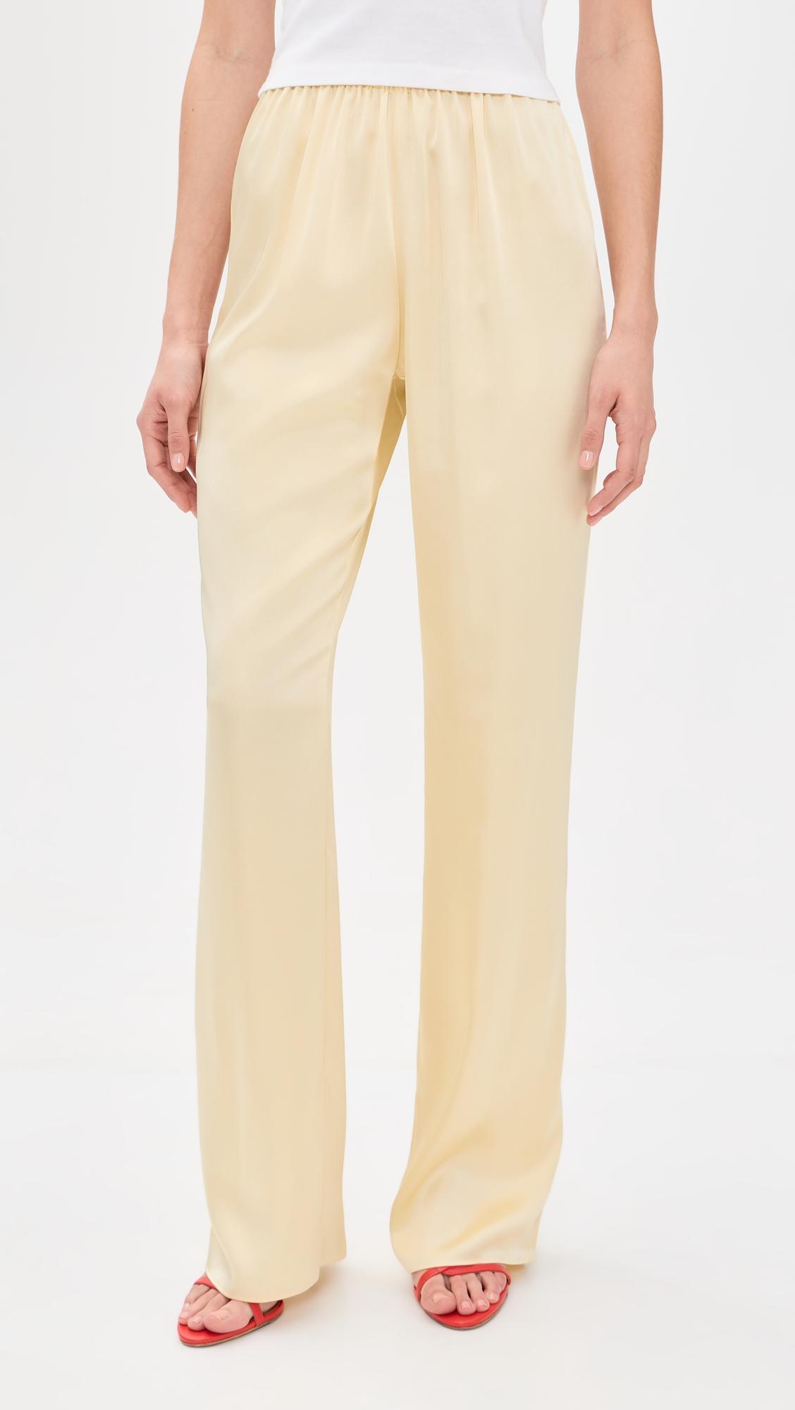 Lillian Satin Pants by SEROYA