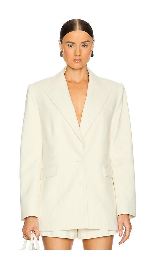 SEROYA Acadia Blazer in Cream by SEROYA