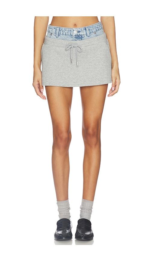 SEROYA Bertha Skirt in Grey by SEROYA
