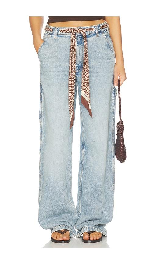 SEROYA Bond Pant in Blue by SEROYA