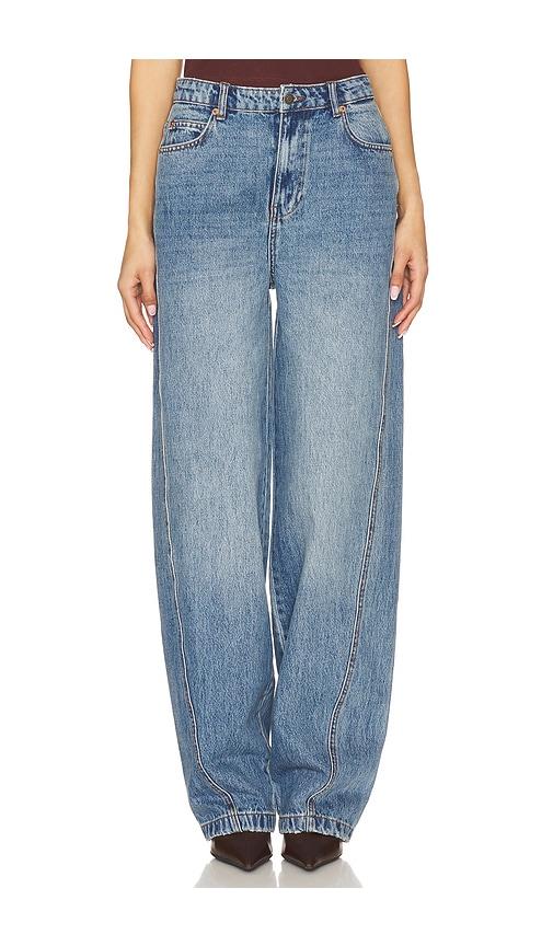 SEROYA Briar Wide Leg Jeans in Blue by SEROYA