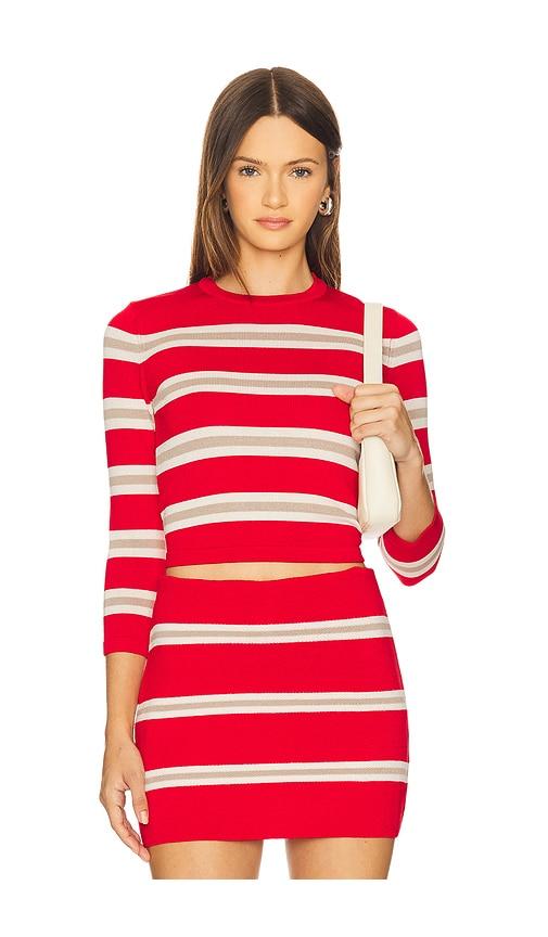 SEROYA Cruz Top in Red by SEROYA