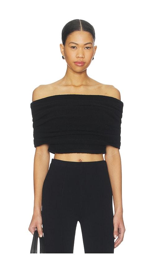 SEROYA Emory Top in Black by SEROYA