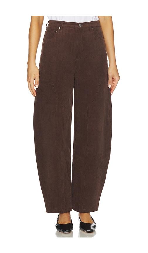 SEROYA Fabi Corduroy Pant in Brown by SEROYA