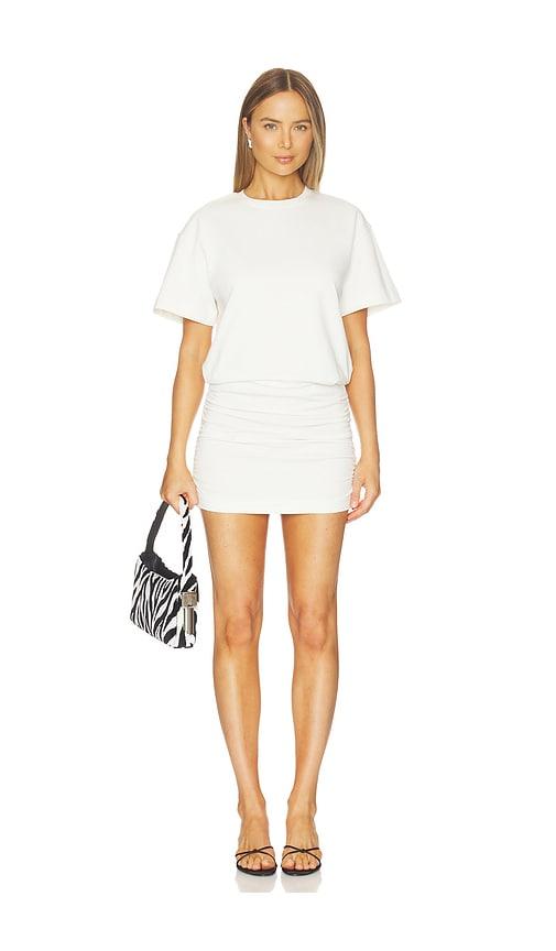 SEROYA Georgie Dress in White by SEROYA