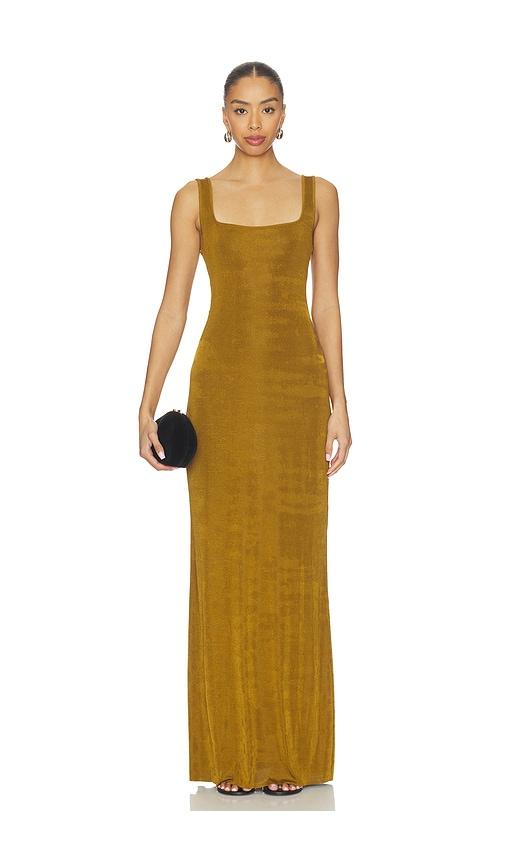 SEROYA Luna Dress in Olive by SEROYA