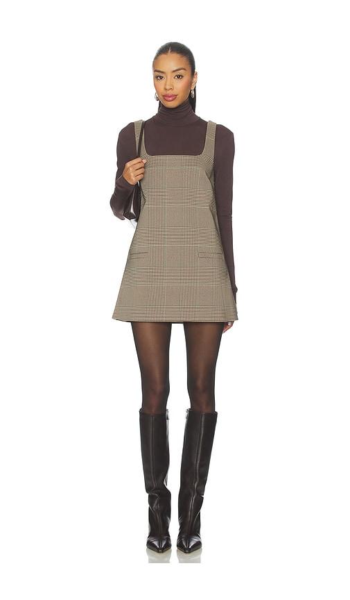 SEROYA Malena Dress in Brown by SEROYA