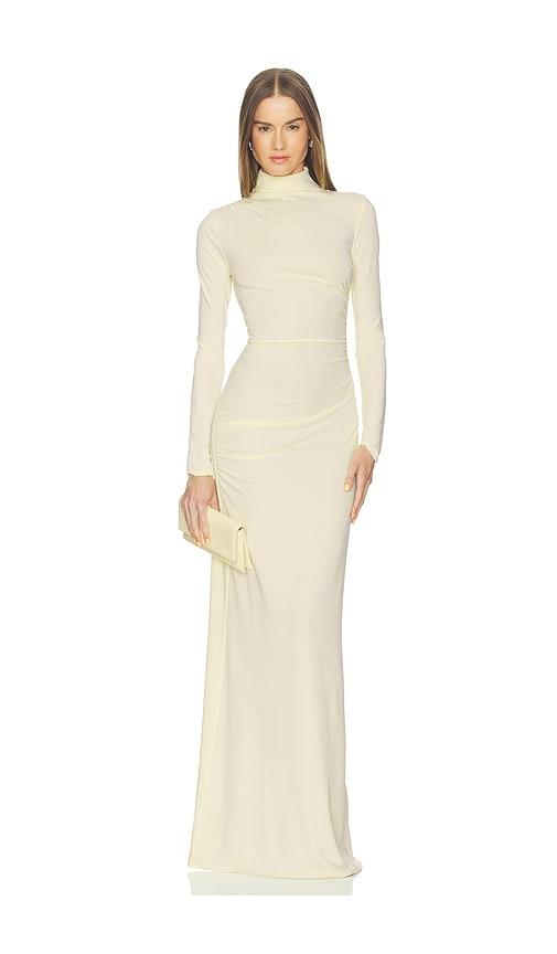 SEROYA Oona Dress in Lemon by SEROYA