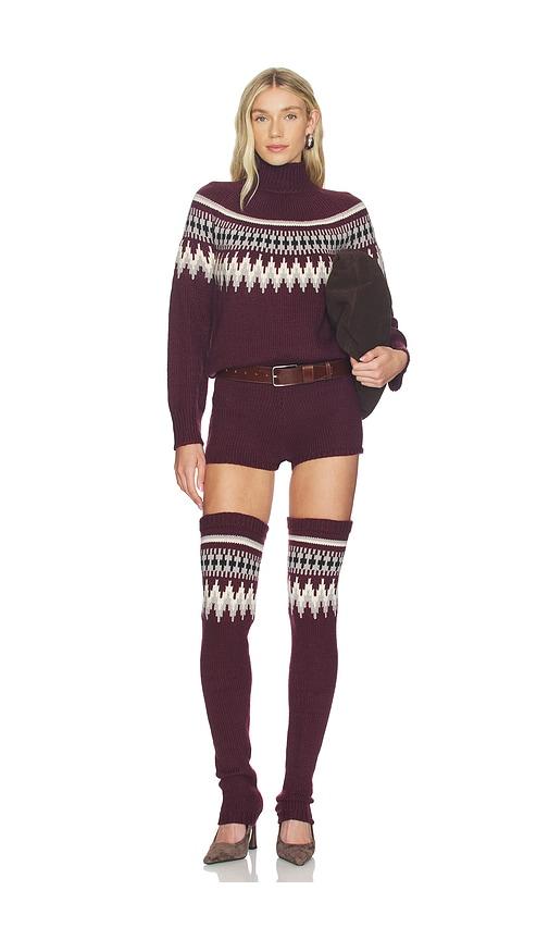 SEROYA Rocky Romper in Wine by SEROYA