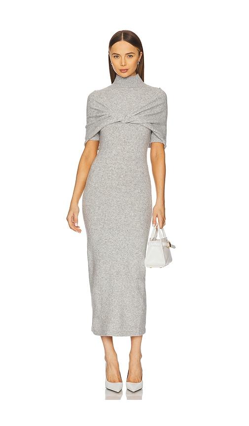 SEROYA Wisteria Gown in Grey by SEROYA