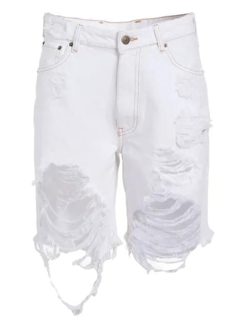 frayed-effect shorts by SEROYA