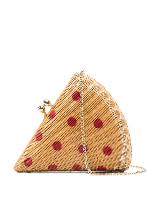 Pizza clutch bag by SERPUI