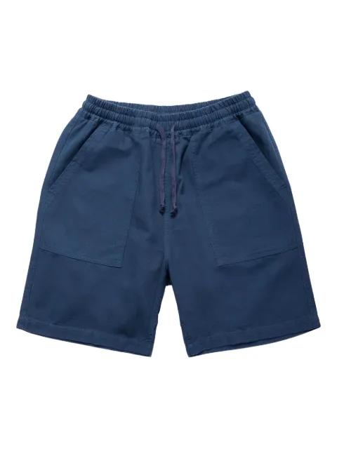 Chef logo-patch drawstring shorts by SERVICE WORKS