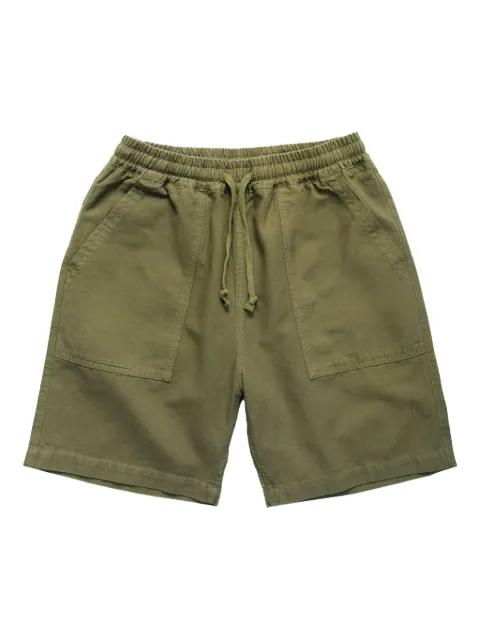 Chef logo-patch shorts by SERVICE WORKS
