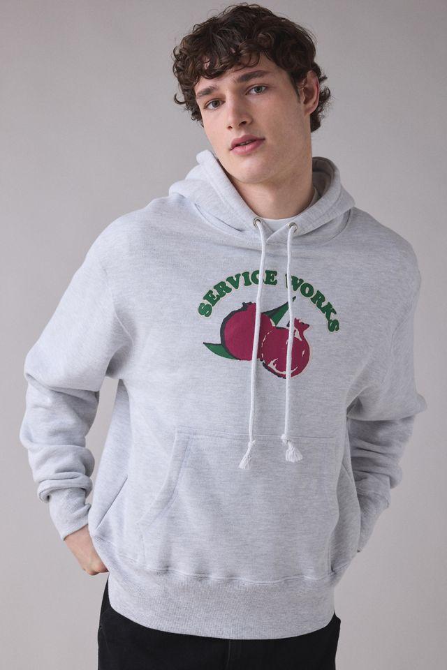 Service Works Radish Graphic Hoodie Sweatshirt by SERVICE WORKS