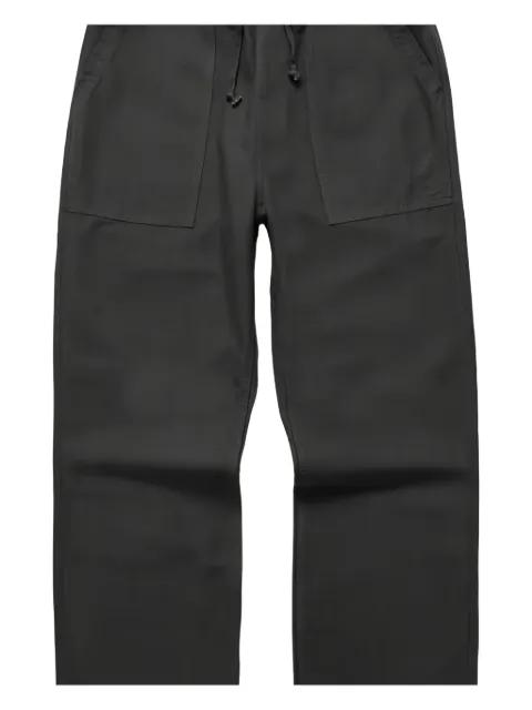 utility drawstring-waist trousers by SERVICE WORKS