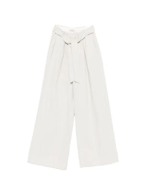Rinim tie waist trousers by SESSUN