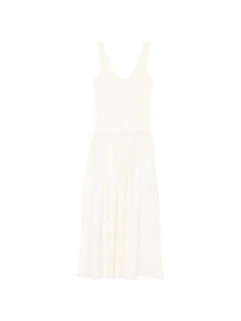 Solao scoop-neck midi dress by SESSUN