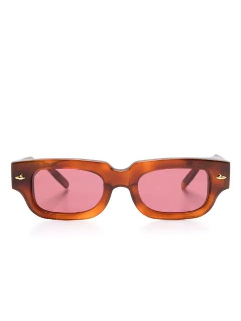 Tre tortoiseshell-effect sunglasses by SESTINI EYEWEAR