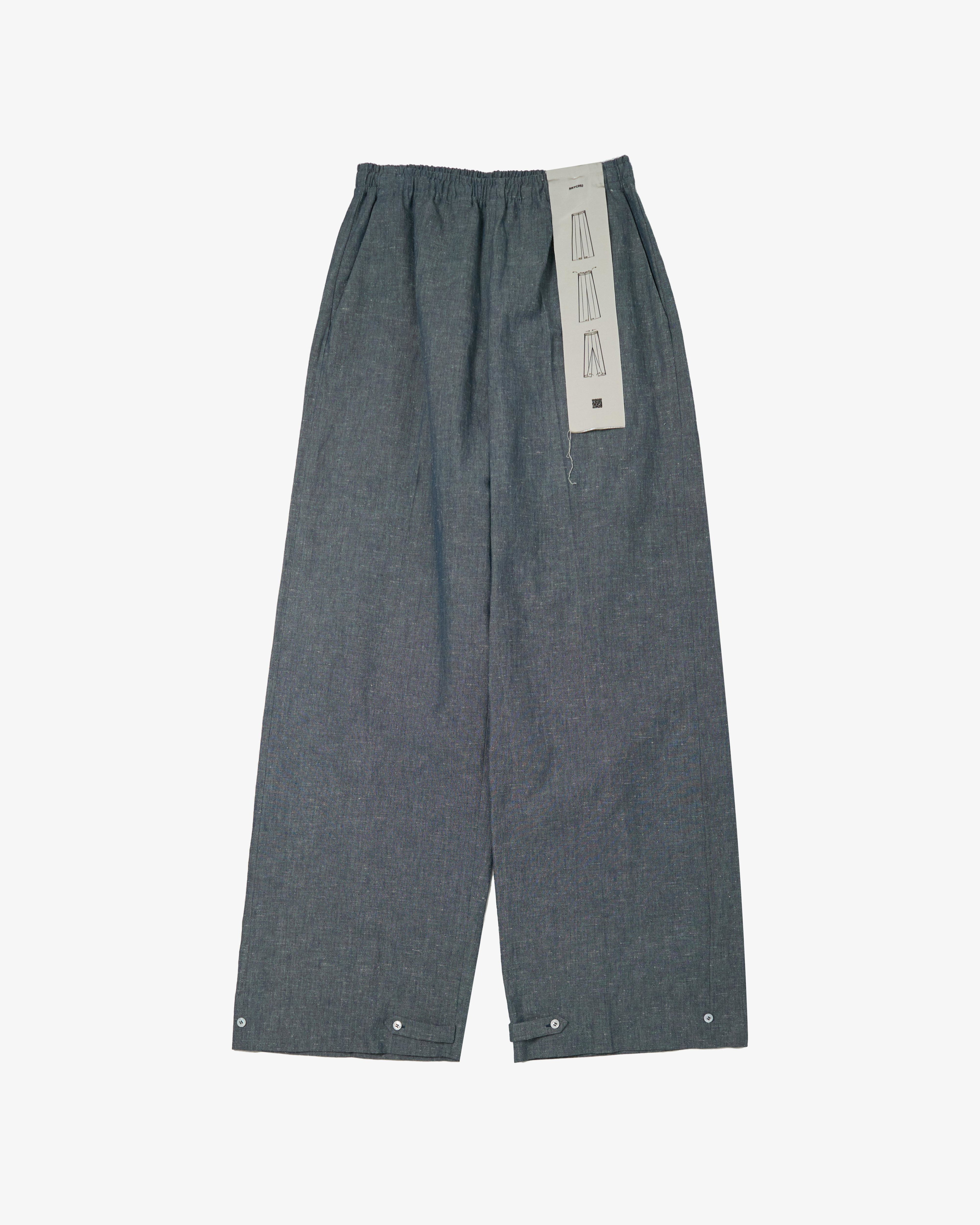 SETCHU - Women's Pijama Pants 2 Paper Chambray - (Denim) by SETCHU