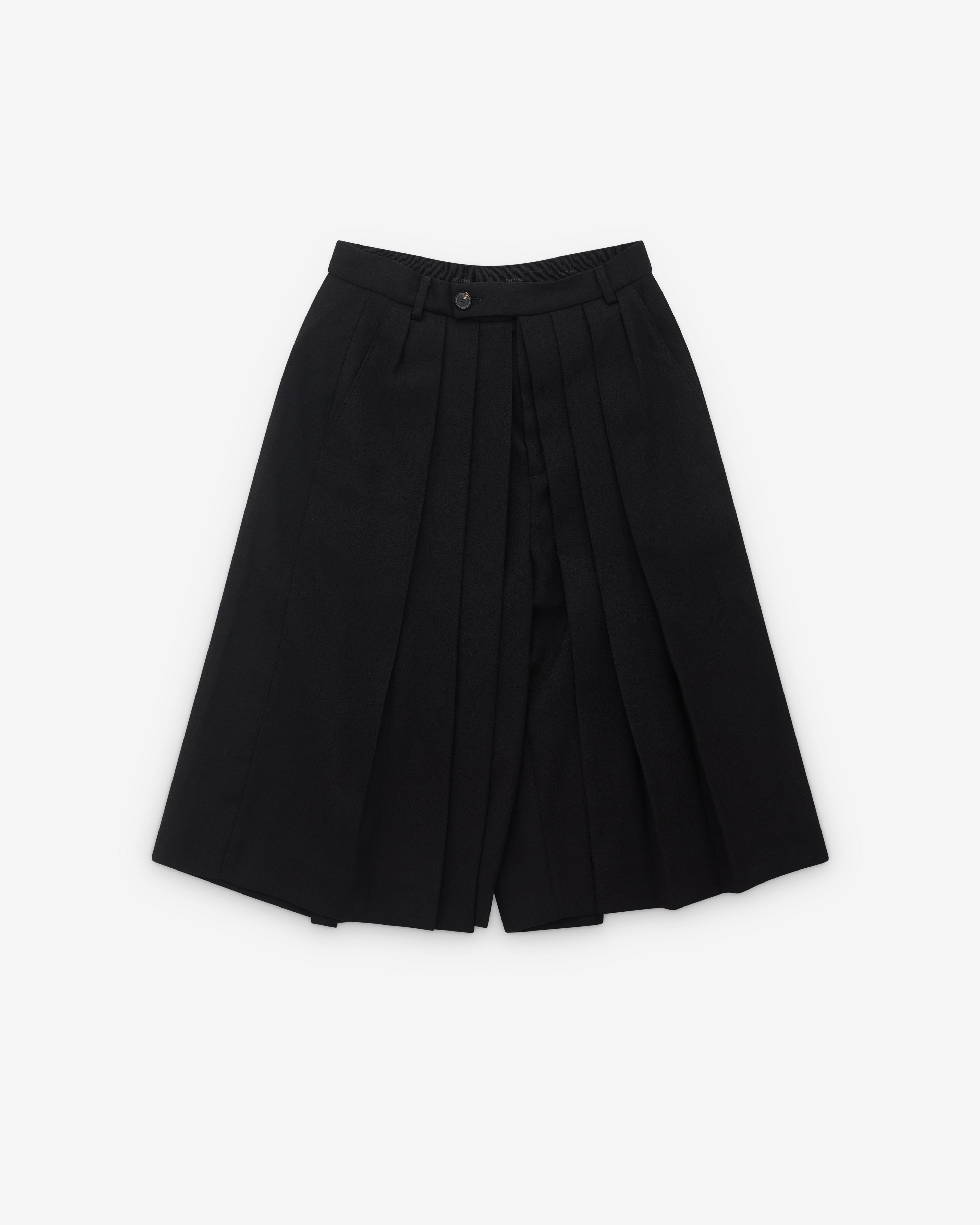 Setchu - Women’s Hakama Pants - (Black) by SETCHU