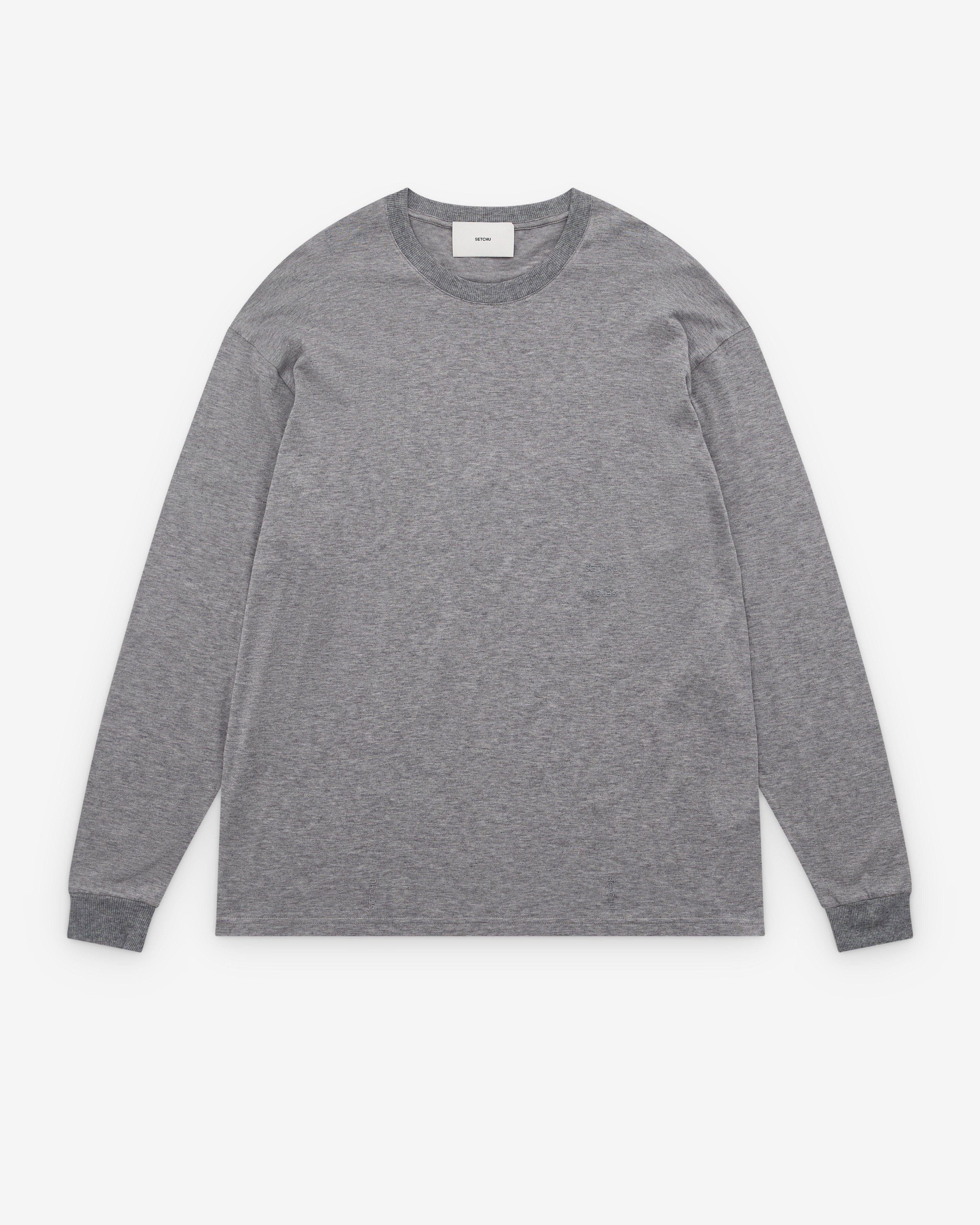 Setchu - Women’s Long Sleeve T-Shirts - (Grey) by SETCHU