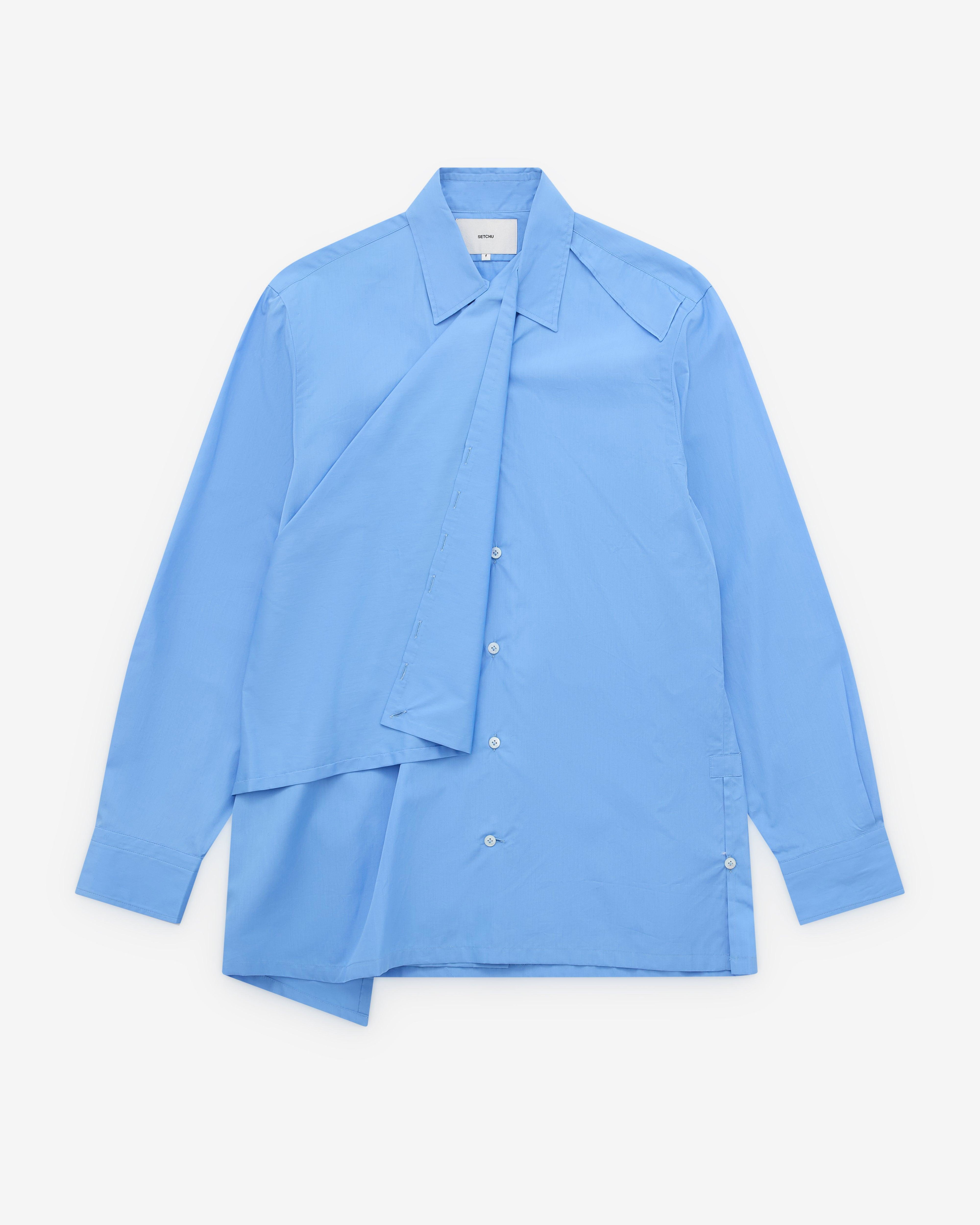 Setchu - Women’s Square Shirt - (Blue) by SETCHU