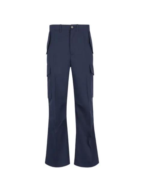 belt-loops cargo trousers by SETCHU