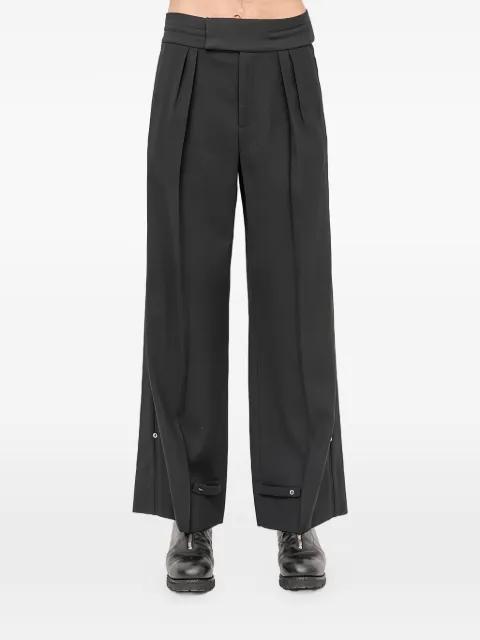 pleated trousers by SETCHU