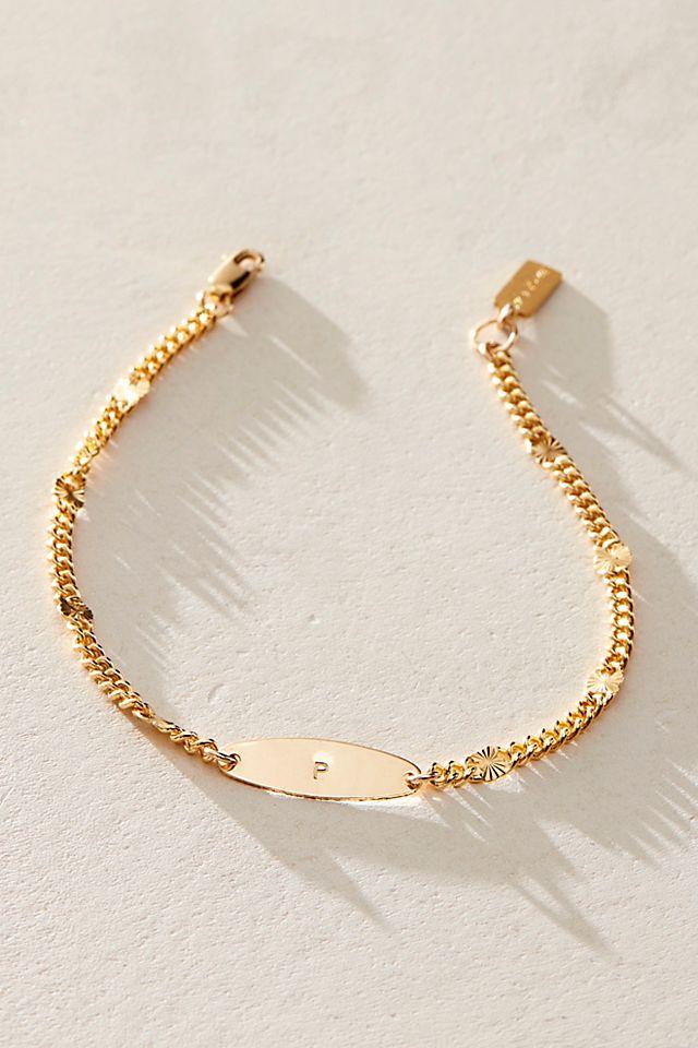 Set & Stones Personalized Rosie Bracelet by SET&STONES | FREE PEOPLE