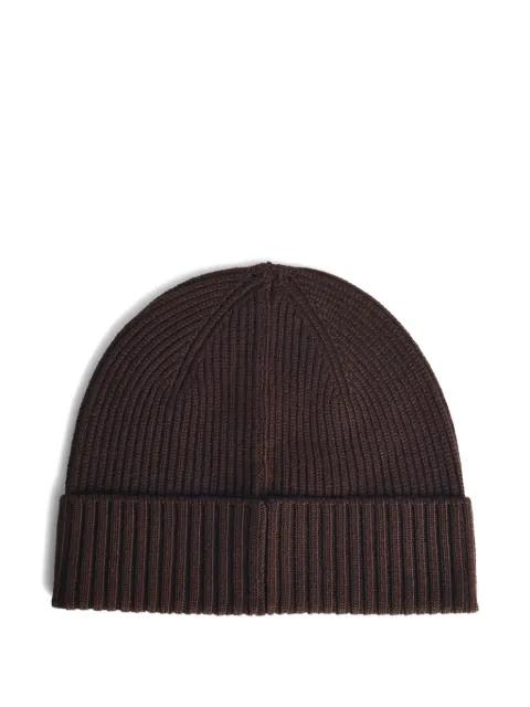 ribbed fine knit beanie by SEVEN GAUGE